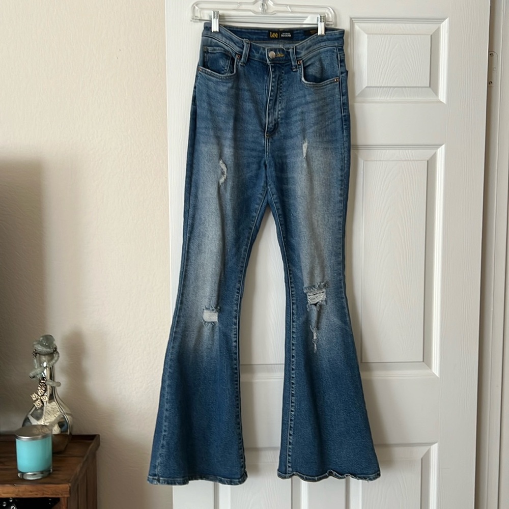 Best High Rise Flare Jeans Ever!